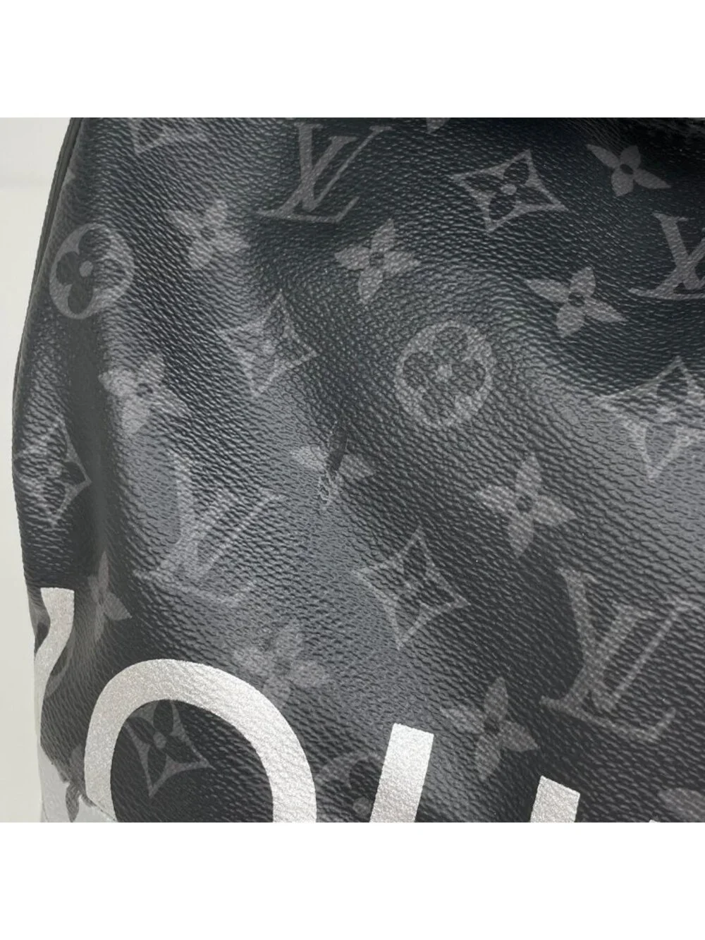 Louis Vuitton Keepall Bandouliere 50 2-Way Split Boston Bag Monogram Eclipse